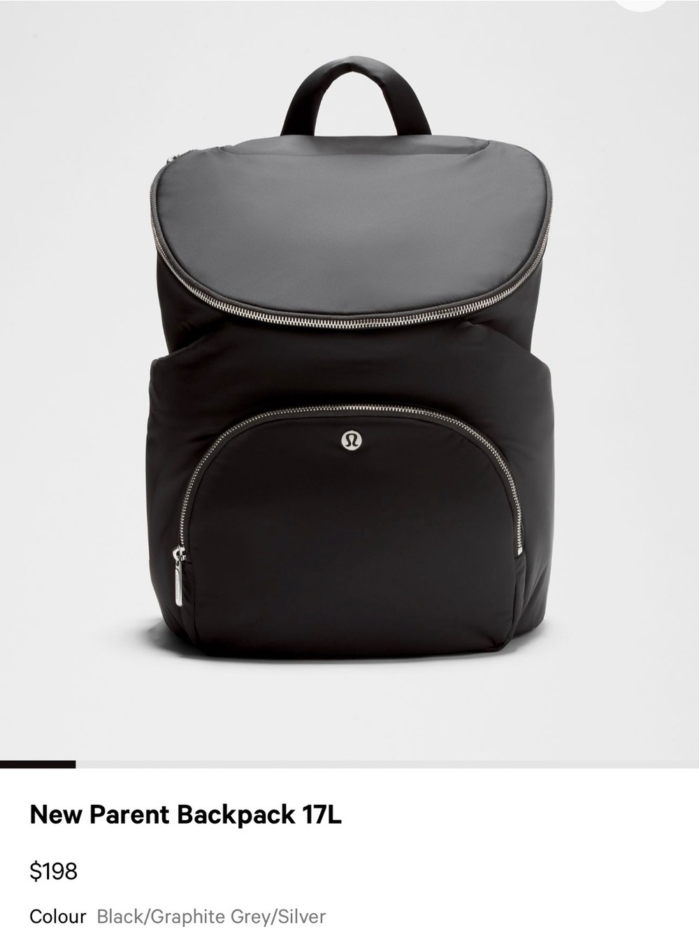 lululemon new parent backpack